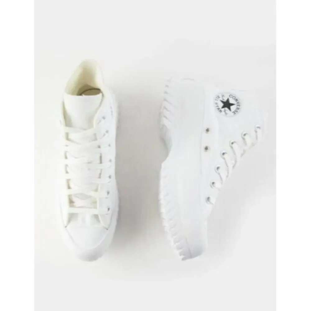 Converse Women Chuck Taylor All Star Lugged 2.0 Sneakers White High Top 10.5 New - Picture 3 of 12